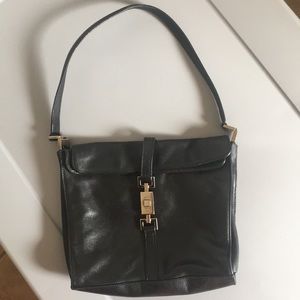 Black GUCCI Vintage Handbag